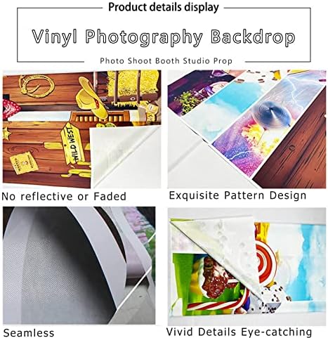 Yeele 12x8ft Bee Baby Shower Backdrop for Photography A Little Honey is on The Way Vinyl Background Daisy Flowers Honeycomb Newborn Party Decoration Banner Photo Portrait Shoot Props - Image 6
