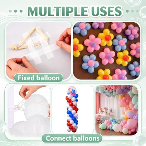 Amyhill 40 Pack 3.5 Inch Balloon Arch Clips 100 Pcs 260 Long Balloons Kit - Image 4