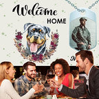 Custom Welcome Home Banner Decoration,Dog Theme Welcome Back Home Yard Sign for Outdoor Decor, Military Homecoming Deployment Returning Party Supplies(5x7.5ft) - Image 6