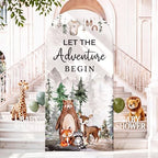 Tegeme 7.2ft Let The Adventure Begin Arch Backdrop Cover by Tegeme