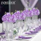 Lilac Flowers Balls for Centerpieces: 11.8in Diam, Set of 10 - Image 4