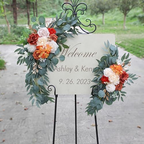 ponatia Artificial Wedding Arch Flowers Set of 2 - Image 2