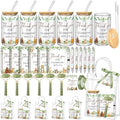 Reallnaive 6 Set Woodland Animal Baby Shower Game Prizes for Player Winners Tumblers with Lids Straws Roller for Face Pens Spiral Notebooks Gift Bags for Baby Bridal Shower Wedding Game Favors by Reallnaive