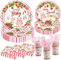 350PCS Strawberry Baby Shower Decorations for 50 Guests by Unknown