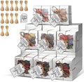 KPOSIYA 120pcs Small Cookie Boxes with Window, 4x4x2.5 Silver Bakery Box by KPOSIYA