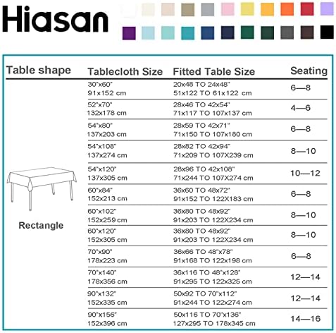 Hiasan Checkered Tablecloth Rectangle 60 x 84 Inch, Coffee and White - Image 6