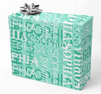 AOFUN Wrapping Paper Roll with Printed Name Christmas Gift Wrapping Cute Gifts For Best Friends Valentine Gift Wrapping Paper 3 Rolls 58" x 23" by Unknown