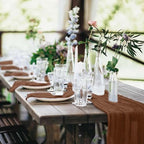 20 Pack Cheesecloth Table Runner 17 x 108 Inch, Brown - Image 6