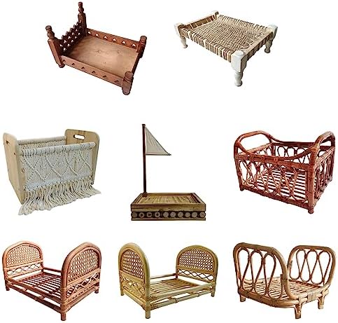 Newborn Photography Props Posing Bed Baby Photoshoot Posing Props Furniture Photo Backdrop Accessories Infant Photo Bed Newborn Photography Bed - Image 5
