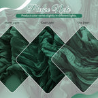 Emerald Green Boho Cheesecloth Table Runner 12 Pack 17x108 Inch Sheer Gauze - Image 5
