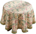 patdrea Designer Vintage French Tablecloth,Round,Diameter 67" by Welcometopatdrea