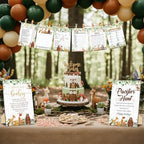 Sherr 424 Pcs Woodland Baby Shower Games Decorations, Set 8, 50 Pacifiers - Image 5
