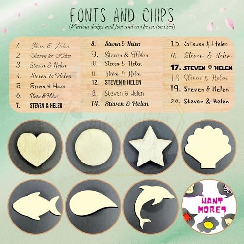 Ocean Whale Baby Shower Guest Book Alternative Drop Box Frame Under the Sea - Image 8