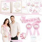 Little Pumpkin Baby Shower Decorations Party Supplies Pink - Image 6