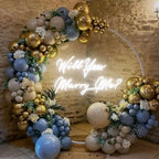 Will You Marry Me Neon Sign, Custom Proposal Decorations, Wedding Proposal Decorations, Will You Marry me?” Light up Sign Size:H13xW24inches - Image 3
