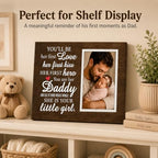 TWING Personalized New Dad and Baby Photo Canvas Wall Decor, 24 X 16 in - Image 4