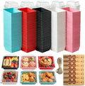150 Pack Charcuterie Boxes with Clear Lids, Containers Dessert Boxes by Unknown