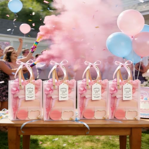74PCS Jewelry Box Kit Baby Shower Party Favors for Game Winners (Pink) - Image 6