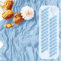 25 Pack Baby Blue Cheesecloth Table Runner 17 x 108 Inch Gauze Table Runner Fabric Semi Sheer Cheese Cloth Table Decor Bulk for Rustic Romantic Wedding Baby Shower Table Decoration by Unknown