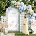 Mindsoft 2 Pcs Silly Goose Arch Backdrop Cover, Green - Image 4