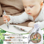50 Sets Baby Shower Favors for Guests(White Green, Woodland Animal) - Image 4