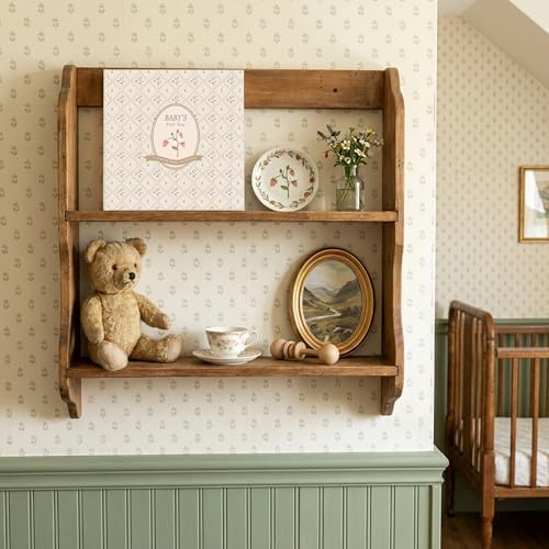 Lucy Darling Cottage Floral Baby Memory Book – First Year Journal, 5-Year Milestone Scrapbook & Photo Album – Keepsake for Baby Boy or Girl – Ideal Gift - Image 3