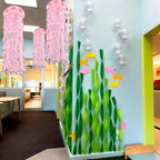 VioraWhite 37 Pcs Cartoon Party Decorations Jellyfish Hanging Paper Lantern - Image 5