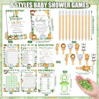 Sherr 424 Pcs Safari Animal Baby Shower Game Decoration, Set 8, 50 Pacifier - Image 3