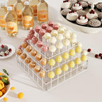 AENTGIU Cake Pop Stand, 72 Holes Lollipop Display Holder for Cake pop Stick - Image 4