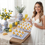 Leelosp 50 Set Mini Lemon Soap Favors for Baby Shower Bridal Wedding - Image 3