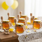 Adabocute Mini Honey Jars - Honey Pot With Honey Dippers, 40 Pack 1.5oz - Image 4