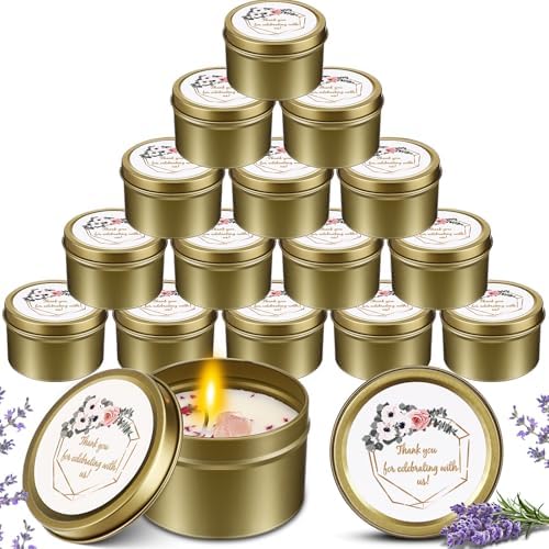 Nuanchu 20 Pcs Wedding Candles Favors for Guests Bulk by Nuanchu