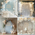 Baby It’s Cold Outside Sign Wood Rustic Winter Wonderland Baby Shower Decor - Image 2