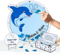 Dolphin Guest Book Alternative Drop Box Frame, Personalized Beach Wedding by Handmade