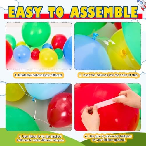112 Pcs Toy Theme Arch Backdrops Cover Set - Image 6