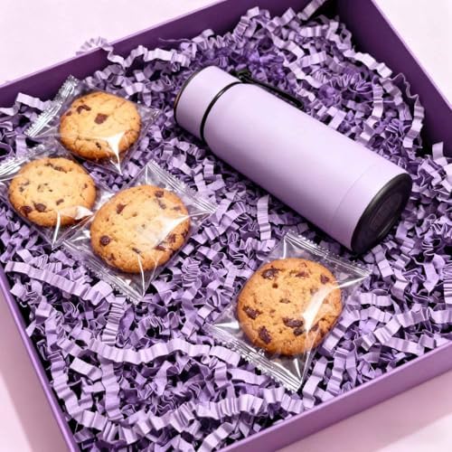 10LB Light Purple Crinkle Cut Paper Shred Filler, Crinkle Paper Shreds - Image 4