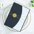 ponatia Black 5x7 Wedding Invitation Envelopes Sleeves by ponatia