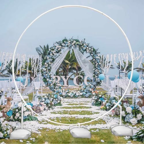 Shaped Balloon Arch Kit with Base, White Pvc, Xmas - Image 6