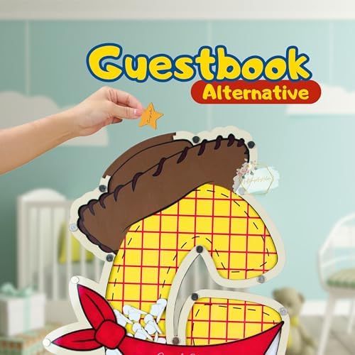 Cowboy Drop Box Guest Book Alternative, Personalized Western 1st Birthday - Image 2