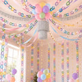 Paper Garland Party Decorations, Girls Birthday Party Decorations Kit, by NEOWEDDING