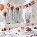 100 Pcs Western Cowboy Plastic Cups for Party Supplies, 12 oz - Image 6
