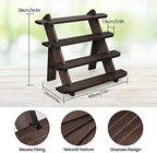 Wooden Display Stand, Tiered Cupcake Stand, 4 Tier Display Stand Riser - Image 6