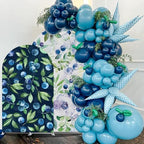 Blueberry Arch Backdrop Cover for Birthday Baby Shower Wedding Party Decoration,Elastic Fabric Background (Width=35"(90cm),Height=78"(200cm),GUS-Arch-GX-895) - Image 4