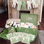 Novabright 50 Sets Baby Shower Party Favors for Guests Miniature Green Crochet Magnets with Thank You Cards Baby Shower Gifts, Newborn Girls Boys Favors, Welcome Gifts for Gender Reveal Party - Image 5