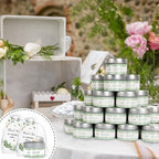 50Set Baby Shower Candle Party Favors Leaf Lavender Scented Candles Bulk Favors for Guests Girl Boy Baby Shower Gender Reveal Party Gifts - Image 6