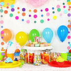 Outus 40 Pieces Dot Garland Banner Hanging, Rainbow - Image 6