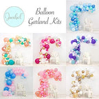 Balloon Arch & Garland Kit | Fuchsia, Pink, Chrome Gold, White & Pastel Yellow | Adhesive Dots & Decorating Strip | Holiday, Wedding, Baby Shower, Graduation, Anniversary & Party Decorations - Image 5