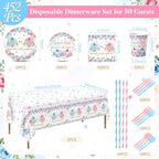 Ceenna Fall Gender Reveal Party Supply Decoration for 50, Pink Blue - Image 3