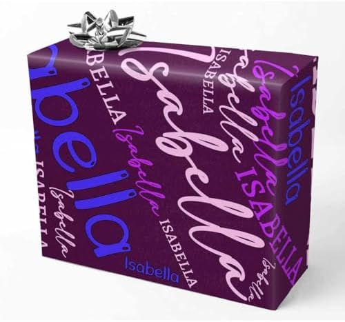 AOFUN Designer Wrapping Paper For Him - Custom Gift Tissue Paper Roll - 3 Rolls 58" x 23" by Unknown