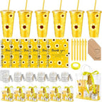Nuogo 6 Sets New Parent Shower Prizes, Yellow Color, Sunflower Style by Nuogo
